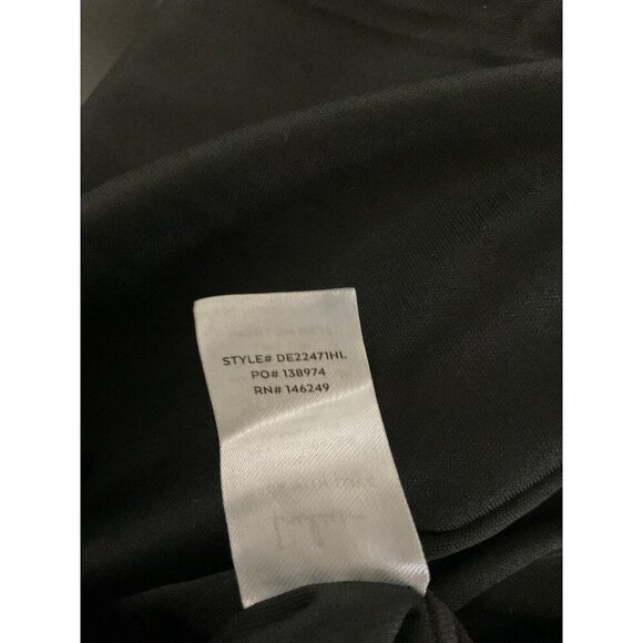 LULUS Lynne Black Off-the-Shoulder Maxi Dress size Medium - Picture 5 of 11